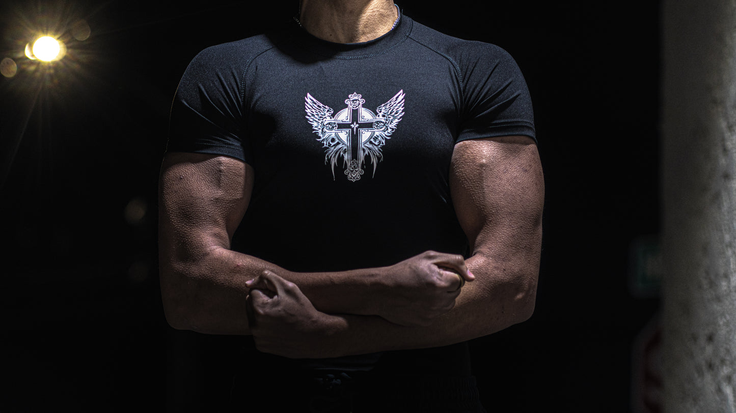 Winged Cross Compression